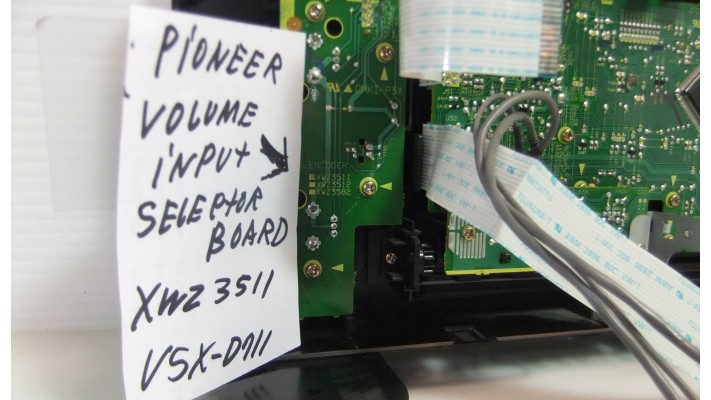 Pioneer XWZ3511 volume input selector board
